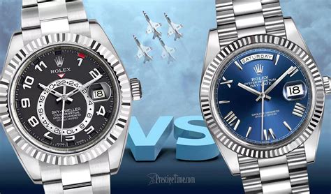 rolex sky dweller vs president|rolex sky dweller reviews.